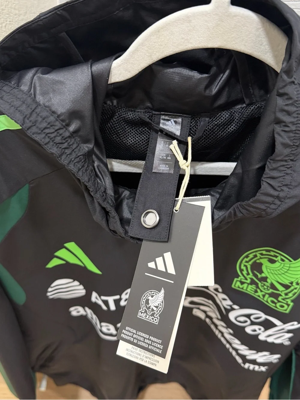 adidas mexico windbreaker
